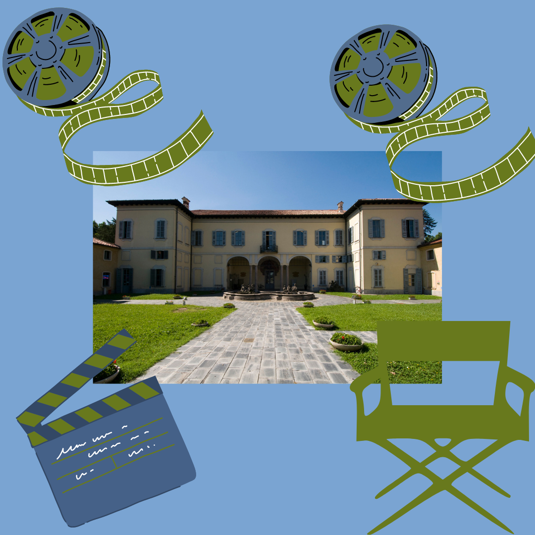 Burba esterni di Villa Burba e grafiche del cinema