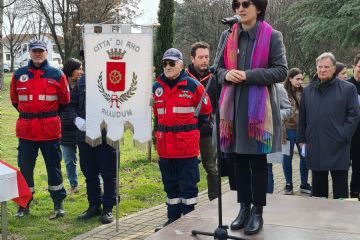 Il discorso dell'assessora alla Cultura
