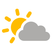 Nubes dispersas y claros Nubes dispersas y claros