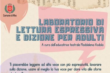 volantino  Laboratorio di lettura espressiva e dizione per adulti