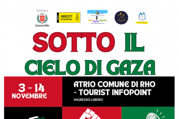 Locandina sotto il cielo di Gaza