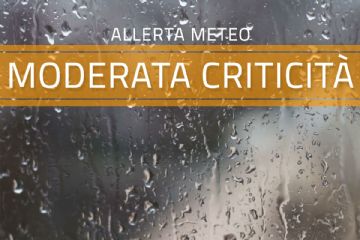 Allerta meteo moderata criticità