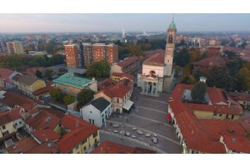 Piazza san Vittore vista dall'alto