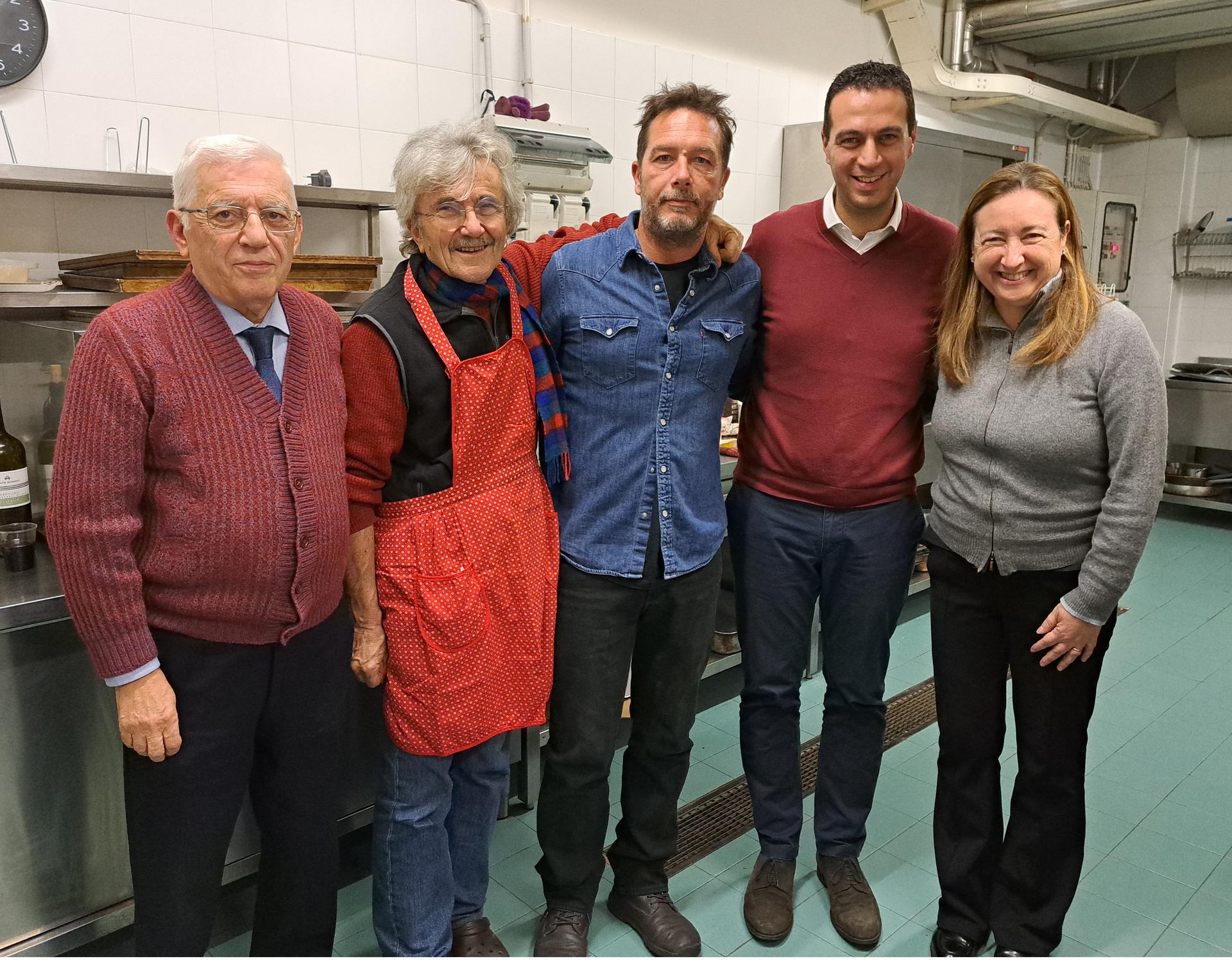 Alessandro Bassetti, Mario Anzani, Luca Radaelli, Andrea Orlandi e Maria Rita Vergani