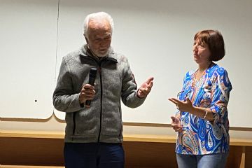 Angelo Paleari con Angela Grassi