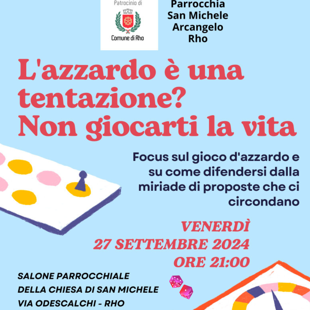 Locandina Titolo L'azzardo è una tentazione