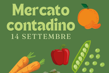 immagine con frutta e verdura e loghi