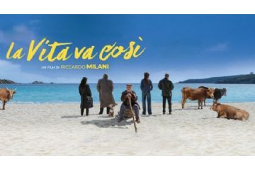 locandina la Vita va così spiaggia con protagonisti