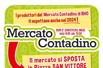 Il mercato contadino si sposta in piazza San Vittore per tre sabati