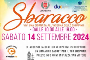 Sabato 14 settembre 2024 Sbaracco  locandina