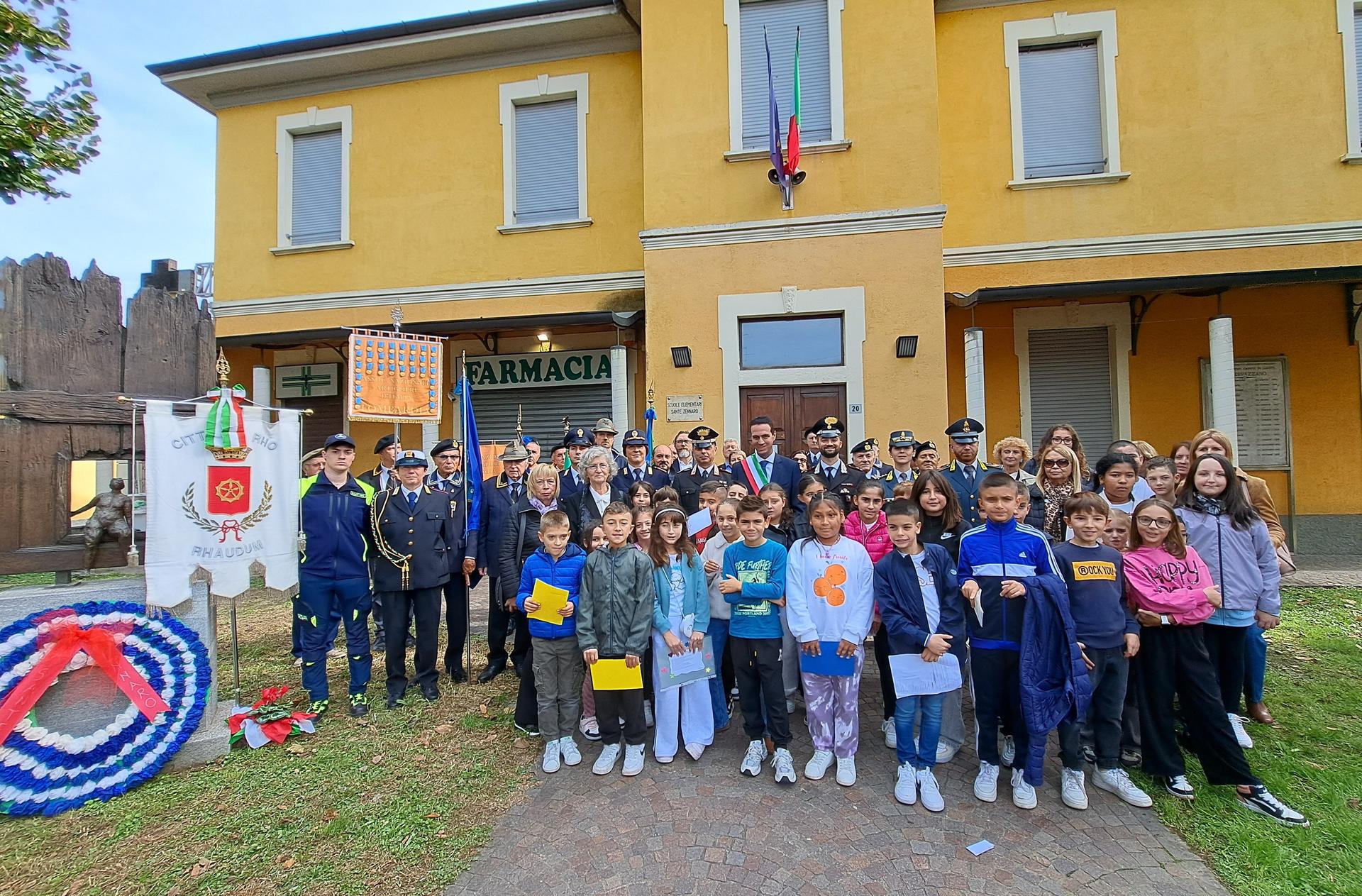  Nella foto la cerimonia svoltasi a Terrazzano