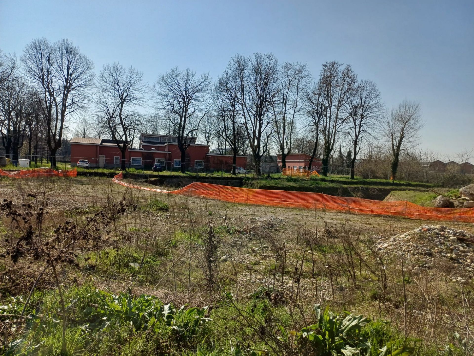 lavori  cantiere via San martino