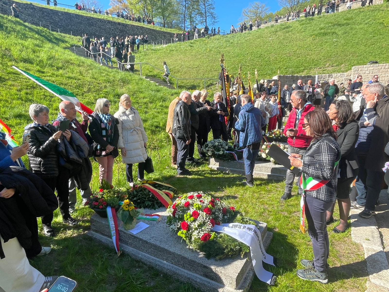 Il Comune di Rho presente a Flossenbürg nell’80 anniversario della liberazione del campo di concentramento