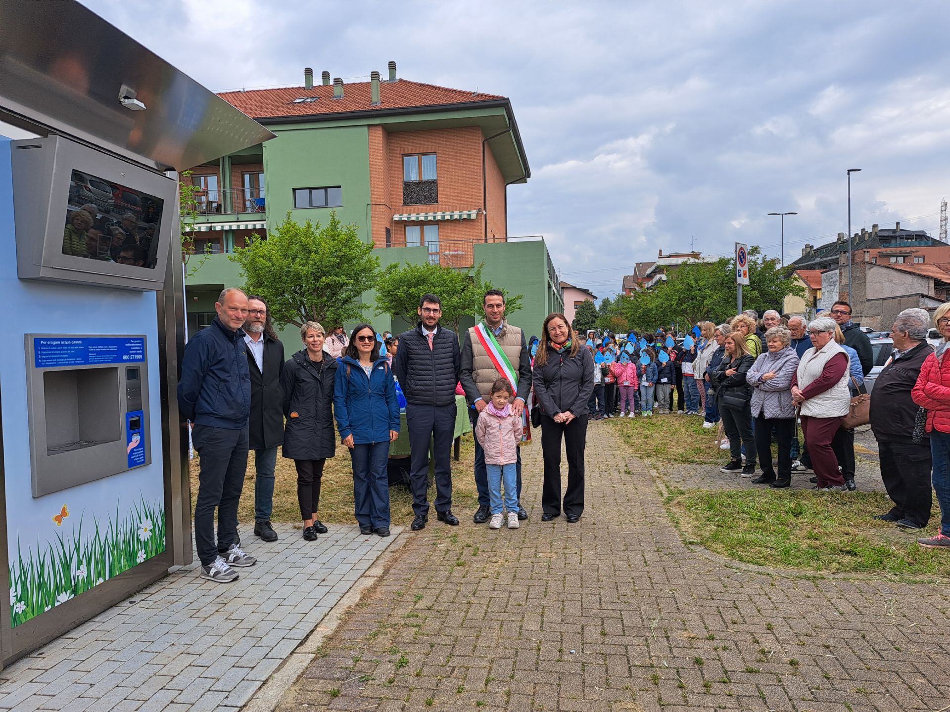 L'inaugurazione della Casa dell'Acqua di Terrazzano