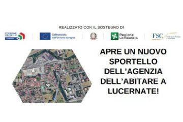 Apre un nuovo sportello dell'agenzia dell'abitare a Lucernate