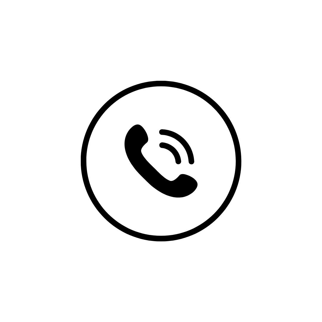 disegno grafico di una cornetta telefonica