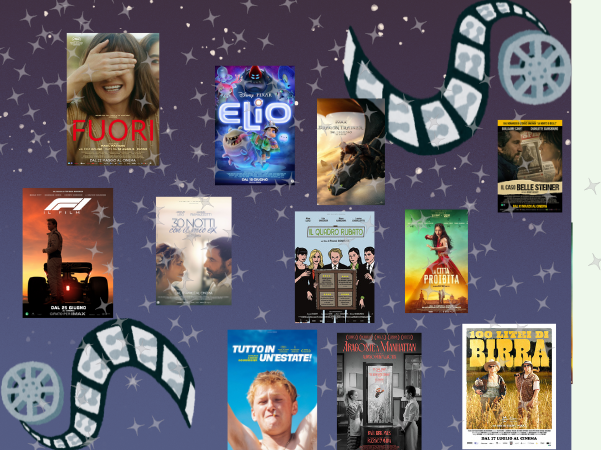 locandine dei film cinema sotto le stelle
