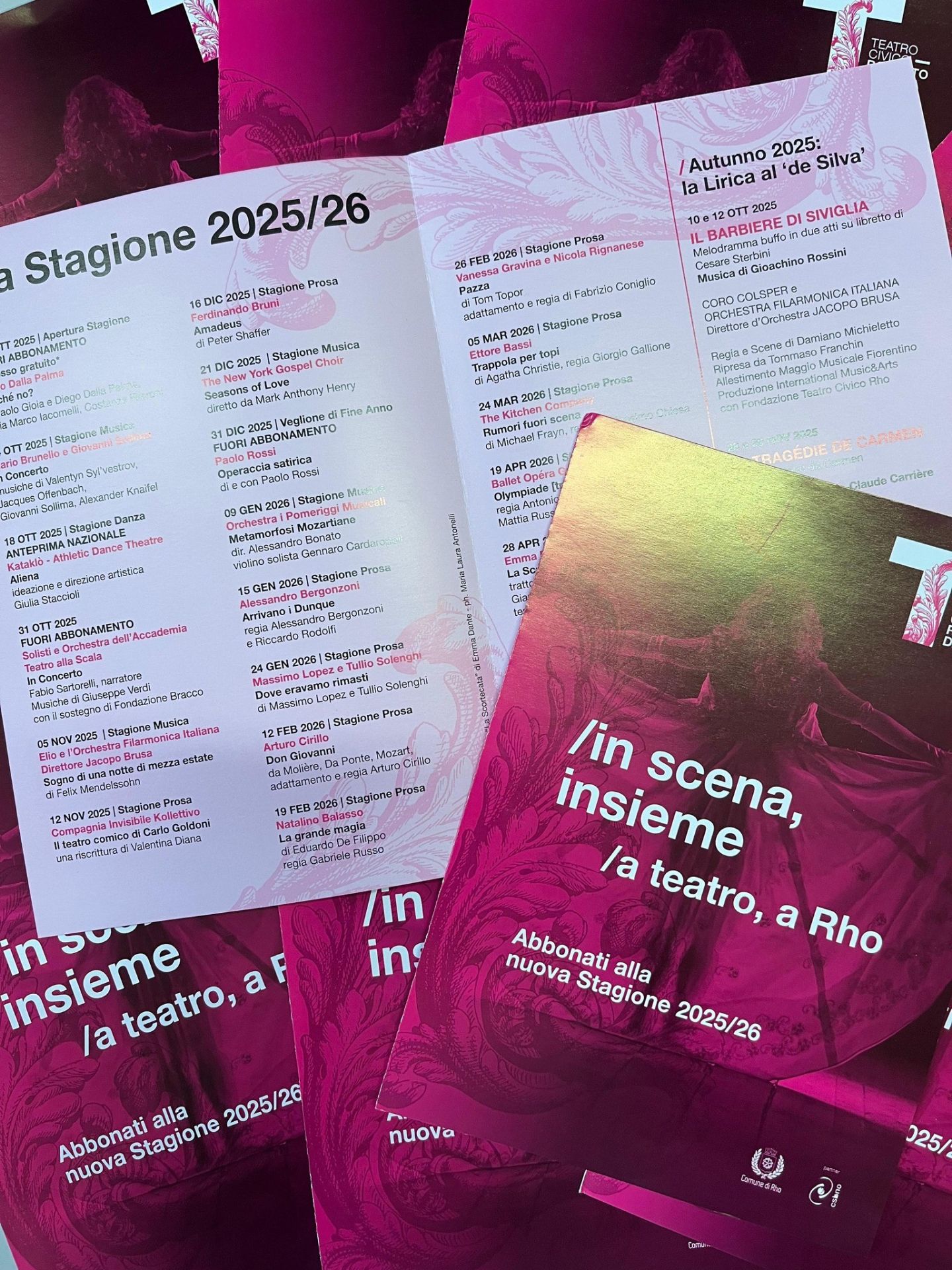 in scena insieme a teatro a Rho