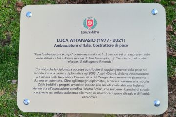 targa Attanasio Giardino Giusti