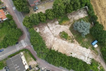 Dall'alto terreno per la costruzione dell'Asilo San Martino