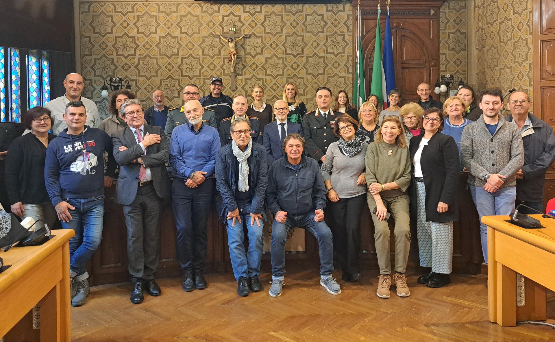 I firmatari del Patto di comunità riuniti lo scorso 16 ottobre