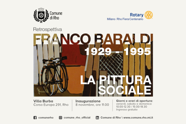 Franco Baraldi, La pittura sociale