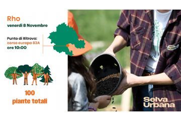 Venerdì 8 novembre si terrà la piantumazione partecipata di Selva Urbana insieme a W Executive
