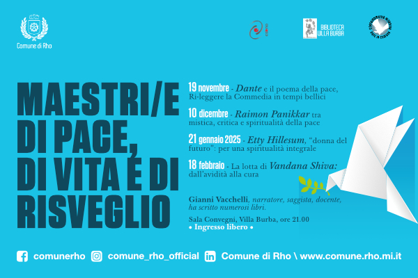 Maestri/e di pace, di vita e di risveglio