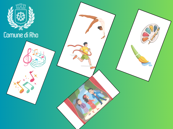 immagini vettoriali  con note musicali sportivi teatranti e attrezzi per pittura