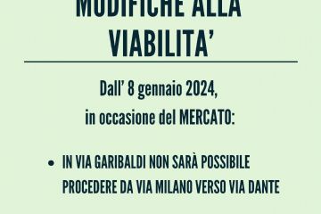 Modifiche viabilità_via Garibaldi_via Buon Gesù