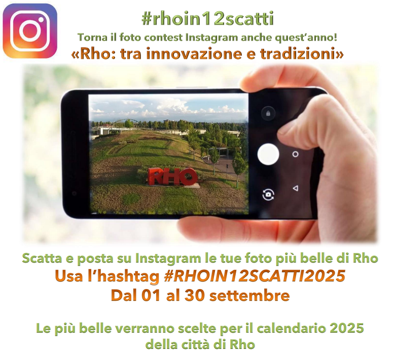 Contest di Instagram "Rho in 12 scatti"