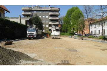 Cantiere parcheggio via Conciliazione